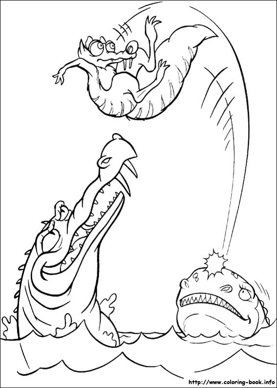 Ice Age coloring picture